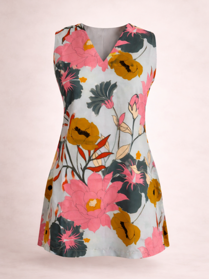 Blush Garden Short Kurta